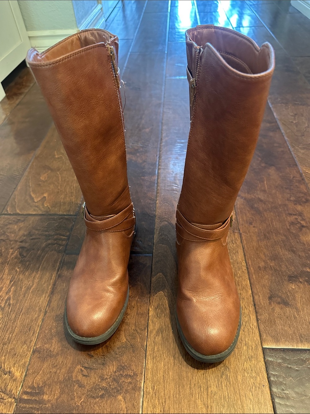 Sonoma Girls Tall Brown Riding Boots